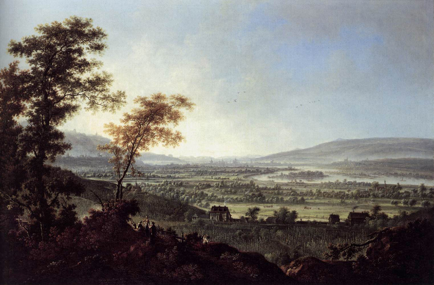 dresden from the loessnitz heights